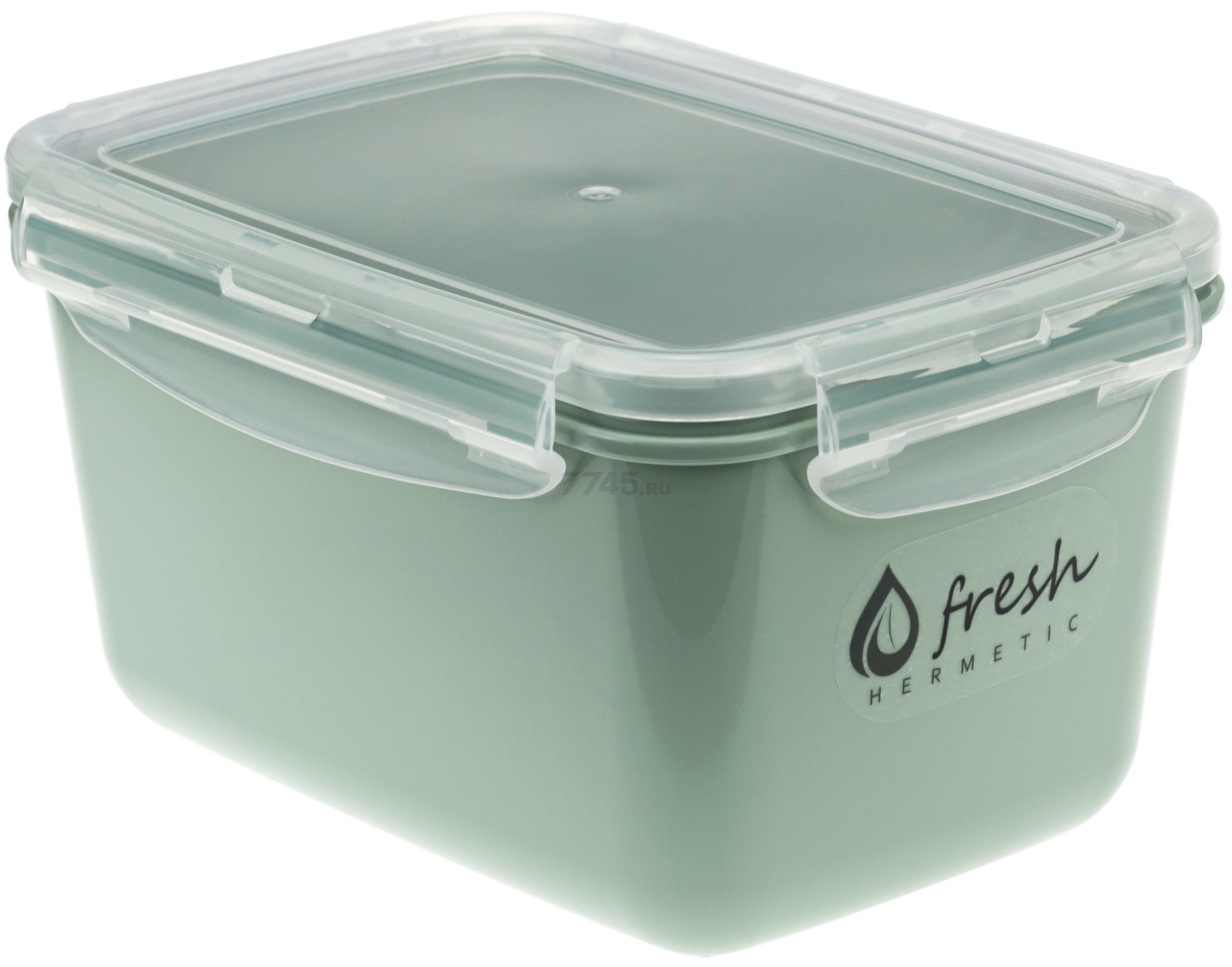 Контейнер пластиковый для пищевых продуктов IDEA Фреш 1,3 л фисташковый (М1423)